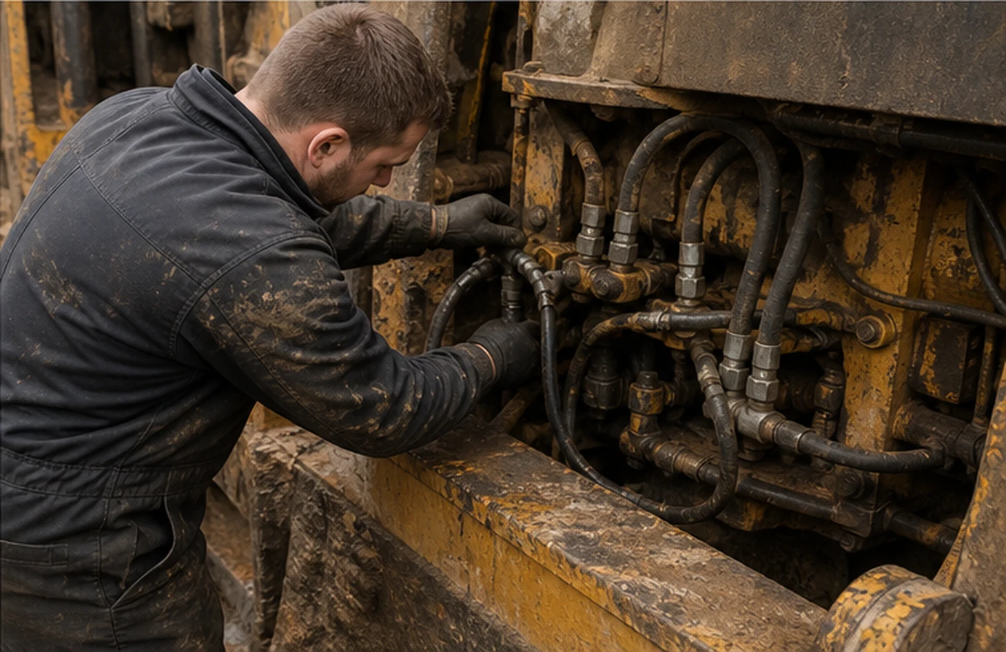 Plant machinery servicing